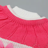 Newborn Girls Full Sleeves Sweater Suit - Pink, Newborn Girls Sets & Suits, Chase Value, Chase Value