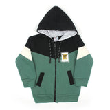 Boys Full Sleeves Zipper Hoodie - Black, Boys Hoodies & Sweat Shirts, Chase Value, Chase Value