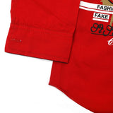 Boys 3pcs Full Sleeves Suit - Red, Boys Sets & Suits, Chase Value, Chase Value
