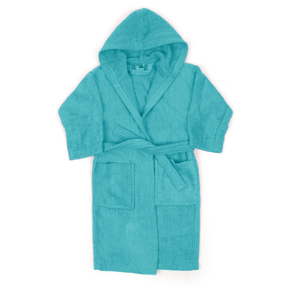 Kids Bathrobe - Cyan, Bath Robes, Chase Value, Chase Value