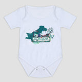 Newborn Boy Independence Romper - White, Newborn Boys Rompers, Chase Value, Chase Value