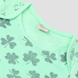 Newborn Girls Independence Romper - Green, Newborn Girls Rompers, Chase Value, Chase Value