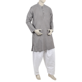 Eminent Men's Plain Kurta - Grey, Men's Kurtas, Eminent, Chase Value