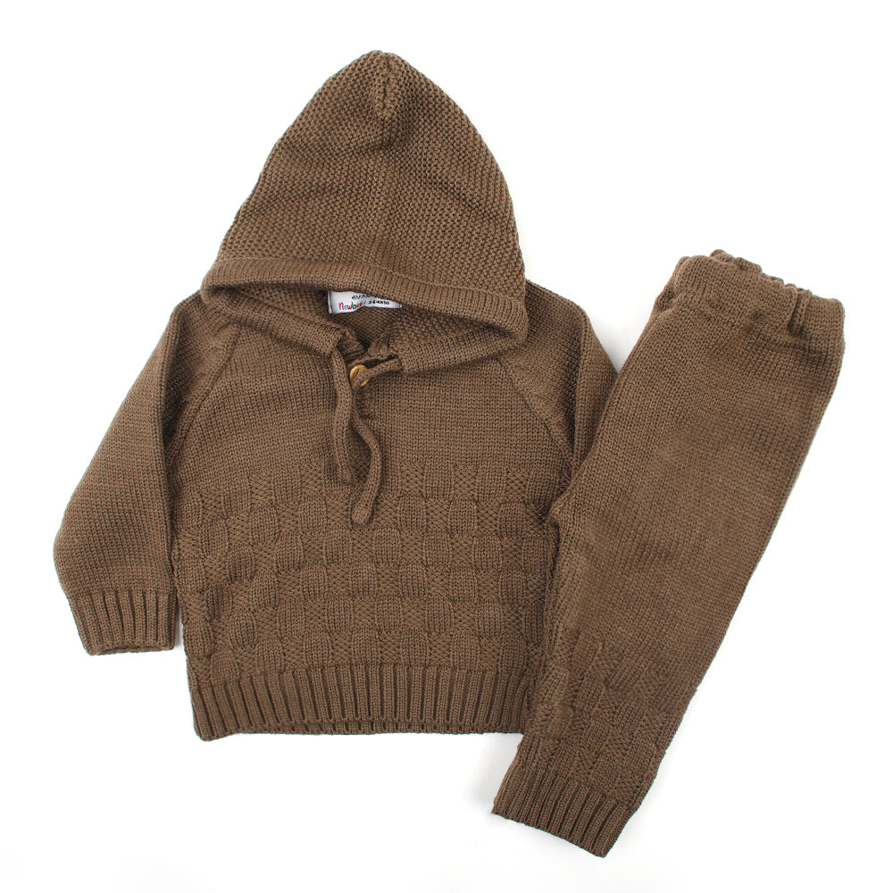 Eminent Newborn Boys Sweater Suit - Brown, Newborn Girls Sets & Suits, Chase Value, Chase Value