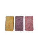 Plain Cleaning Towel 3Pcs Set – 30×30 cm - Multi Color, Kitchen Towels, Chase Value, Chase Value
