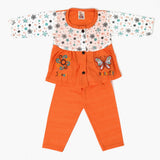 Newborn Girls Suit - Orange, Newborn Girls Sets & Suits, Chase Value, Chase Value