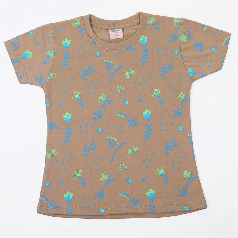 Girls Half Sleeves T-Shirt, Girls T-Shirts, Chase Value, Chase Value