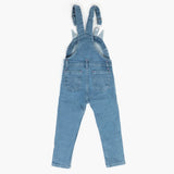 Girls Embroidered Dangri - Light Blue, Girls Suits, Chase Value, Chase Value