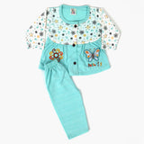Newborn Girls Suit - Cyan, Newborn Girls Sets & Suits, Chase Value, Chase Value