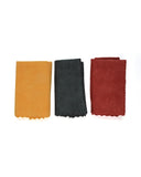 Cleaning Towel 3Pcs Set – 30×30 cm - Multi Color, Kitchen Towels, Chase Value, Chase Value