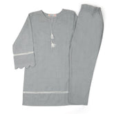 Girls Shalwar Suit - Blue, Girls Shalwar Kameez, Chase Value, Chase Value