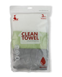 Fleece Cleaning Towel 3Pcs Set – 30×30 cm - Multi Color, Kitchen Towels, Chase Value, Chase Value