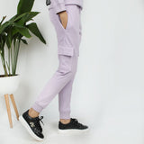 Women's Cargo Trouser - Lilac, Women Pants & Tights, Chase Value, Chase Value
