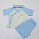 Newborn Boys Half Sleeves Suit - Light Blue, Newborn Boys Sets & Suits, Chase Value, Chase Value