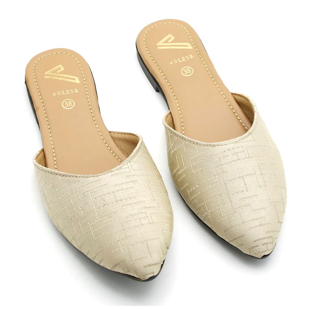 Women's Backless Pump- Fawn, Women Backless Pumps, Chase Value, Chase Value