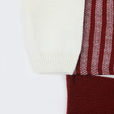 Newborn Boys Full Sleeves Romper Suit - Maroon, Newborn Boys Rompers, Chase Value, Chase Value