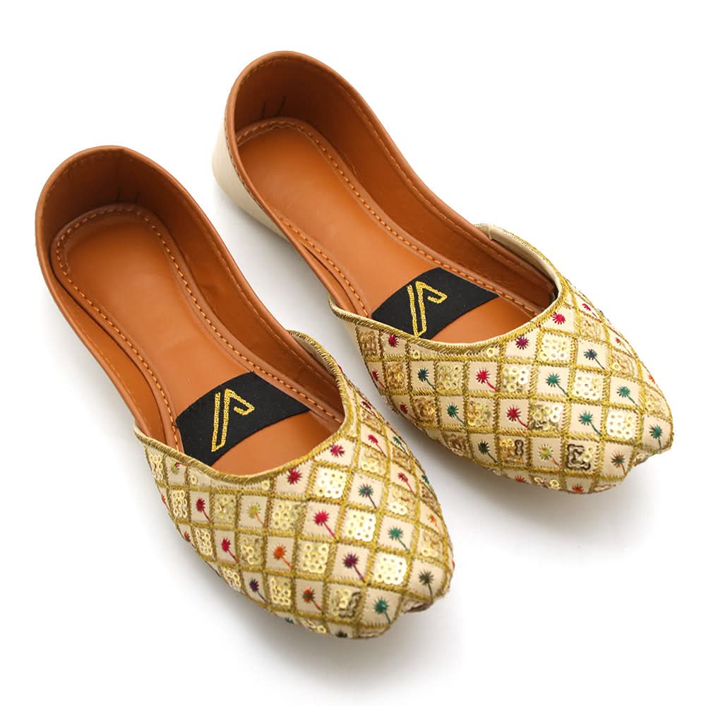 Girls Khussa - Fawn, Girls Khussa, Chase Value, Chase Value