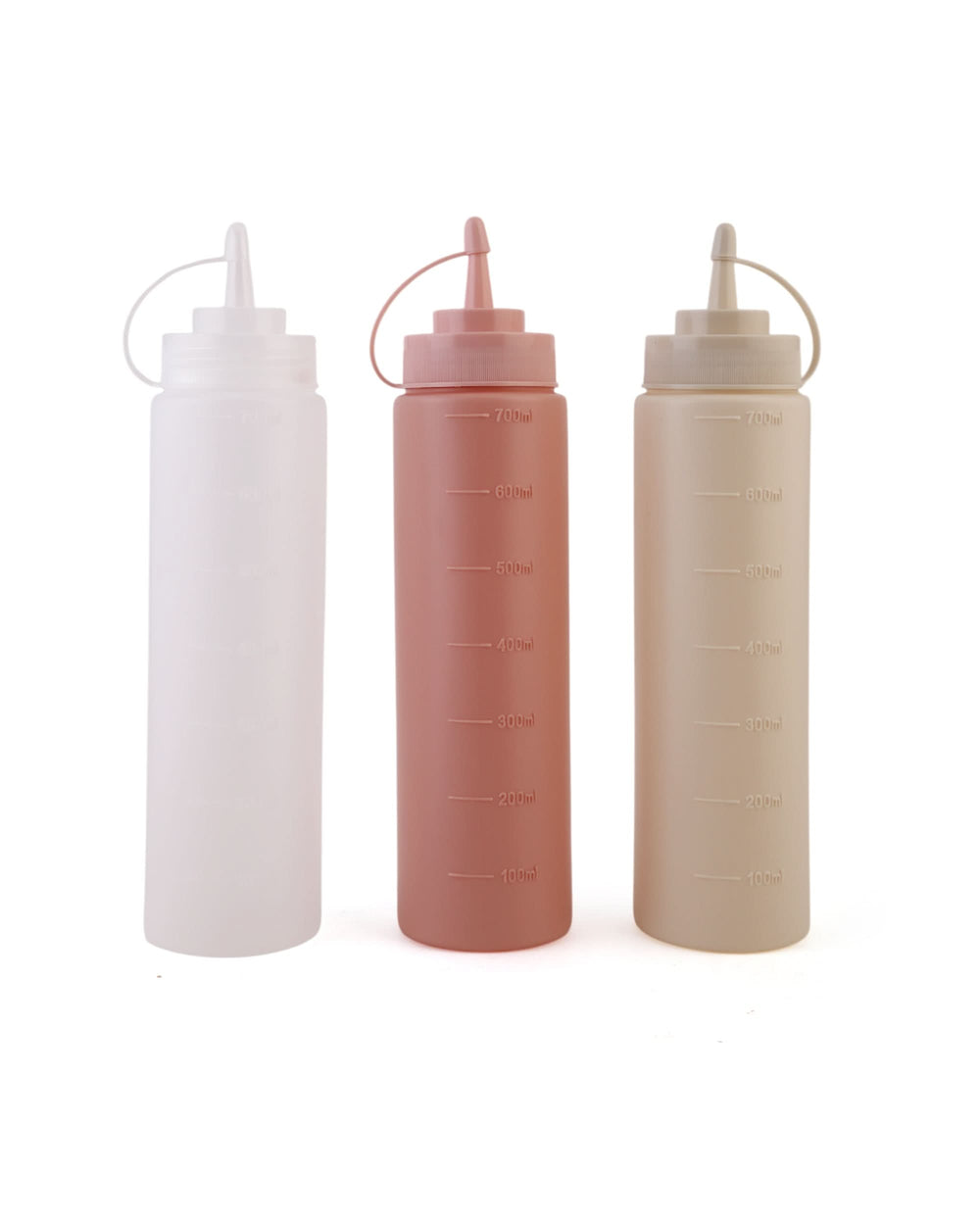 Sauce Bottle – 3-Piece Set, Water Bottle, Chase Value, Chase Value