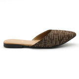 Women's Backless Pump - Brown, Women Backless Pumps, Chase Value, Chase Value