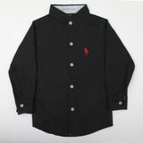Boys Full Sleeves Shirt - Black, Boys Shirts, Chase Value, Chase Value