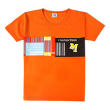 Valuable Boys Half Sleeves Short Suit - Orange, Boys Sets & Suits, Chase Value, Chase Value