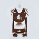 Newborn Print Starter Lining Pack of 7 - Chocolate, Girls Suits, Chase Value, Chase Value