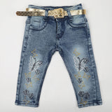 Girls Denim Pant - Blue, Girls Pants & Capri, Chase Value, Chase Value