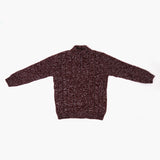 Eminent Boys Mock Neck Sweater - Maroon, Boys Sweaters, Eminent, Chase Value