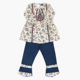Girls Embroidered Shalwar Suit - Light Green, Girls Shalwar Kameez, Chase Value, Chase Value