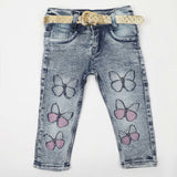 Girls Denim Pant - Blue, Girls Pants & Capri, Chase Value, Chase Value