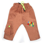 Newborn Boys Cotton Pant - Rust, Newborn Boys Shorts & Pants, Chase Value, Chase Value