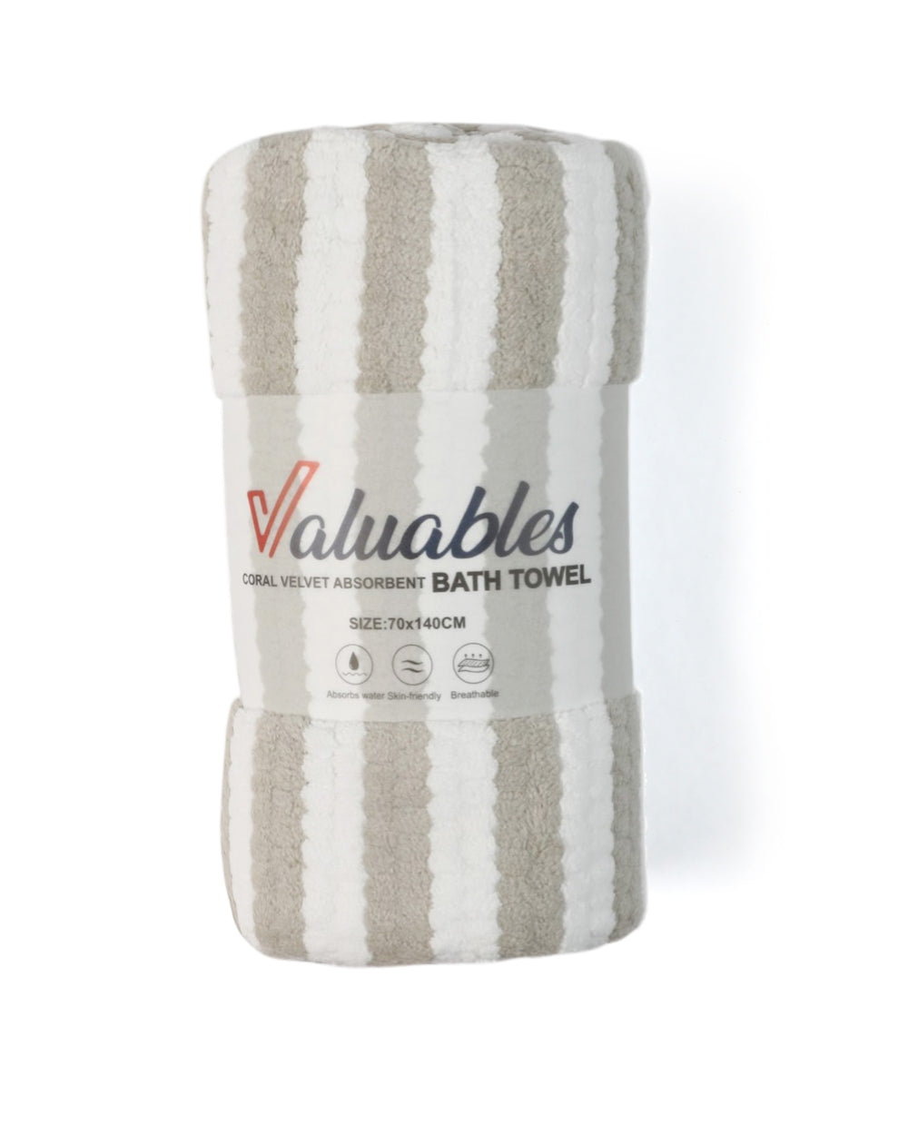 Valuables Bath Towel- 70×140cm, Bath Towels, Chase Value, Chase Value