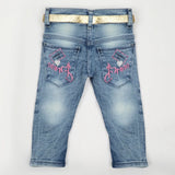 Girls Denim Pant - Blue, Girls Pants & Capri, Chase Value, Chase Value