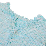 Newborn Girls Sweater - Sky Blue, Newborn Girls Winterwear, Chase Value, Chase Value
