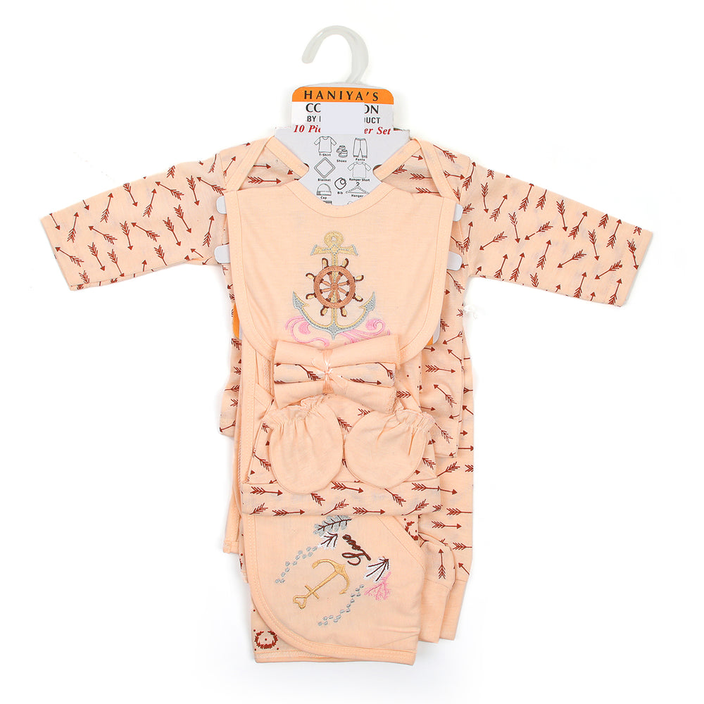 Newborn Full Sleeves Gift Set - Fawn, Newborn Gift Set, Chase Value, Chase Value
