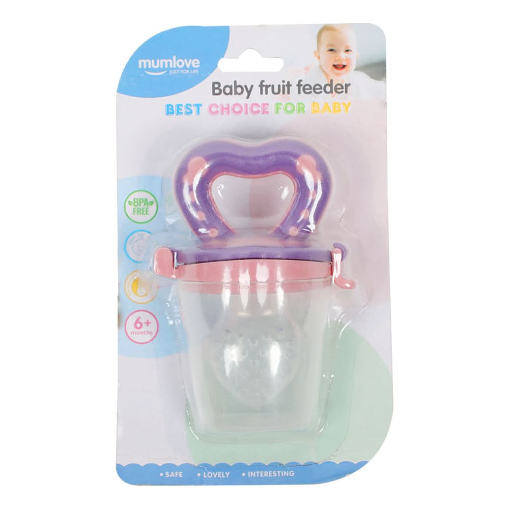 Mum Love Fruit Filter Play Nipple - Tea Pink, Feeding Supplies, Chase Value, Chase Value