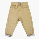 Newborn Girls Cotton Pant - Beige, Newborn Girls Shorts Skirts & Pants, Chase Value, Chase Value