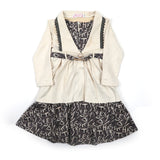 Girls Full Sleeves Frock - Grey, Girls Frocks, Chase Value, Chase Value