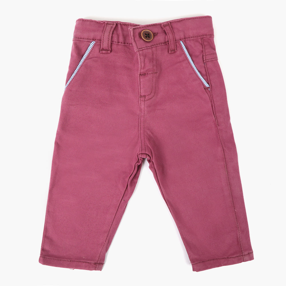 Newborn Girls Cotton Pant - Tea Pink, Newborn Girls Shorts Skirts & Pants, Chase Value, Chase Value