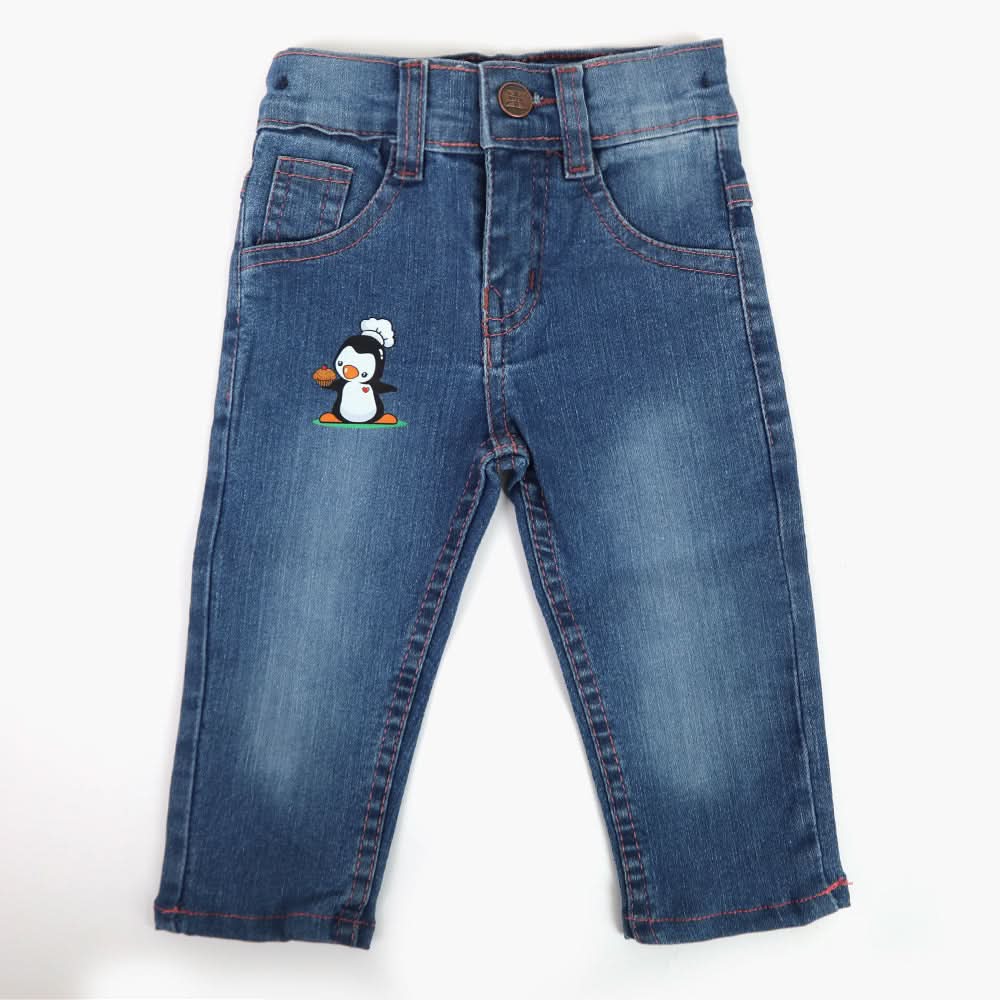 Newborn Girls Denim Pant - Blue, Newborn Girls Shorts Skirts & Pants, Chase Value, Chase Value