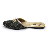 Valuable Women's Backless Pump - Black, Women Backless Pumps, Chase Value, Chase Value