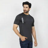 Men's Half Sleeves Round Neck T-Shirt - Black, Men's T-Shirts & Polos, Chase Value, Chase Value