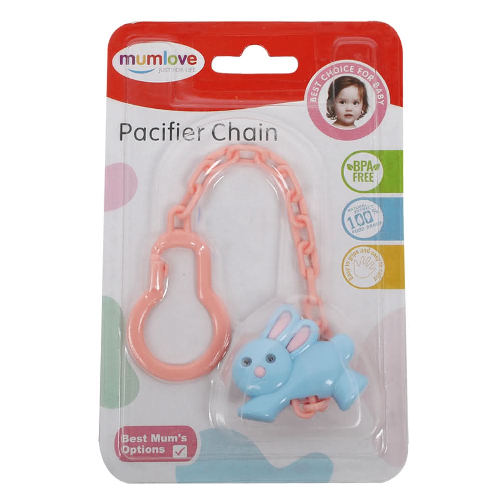 MomLove Pacifier Chain - Pink, Kids Other Accessories, Chase Value, Chase Value