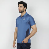 Men's Half Sleeves Polo T-Shirt - Blue, Men's T-Shirts & Polos, Chase Value, Chase Value
