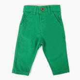 Newborn Girls Cotton Pant - Flag Green, Newborn Girls Shorts Skirts & Pants, Chase Value, Chase Value