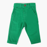 Newborn Girls Cotton Pant - Flag Green, Newborn Girls Shorts Skirts & Pants, Chase Value, Chase Value