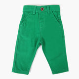 Newborn Girls Cotton Pant - Flag Green, Newborn Girls Shorts Skirts & Pants, Chase Value, Chase Value
