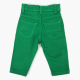 Newborn Girls Cotton Pant - Flag Green, Newborn Girls Shorts Skirts & Pants, Chase Value, Chase Value