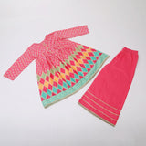 Girls 2Pcs Shalwar Suit - Pink, Girls Shalwar Kameez, Chase Value, Chase Value
