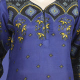 Women's Printed Stitched 2Pcs Shalwar Suit - Blue, Women Shalwar Suits, Chase Value, Chase Value